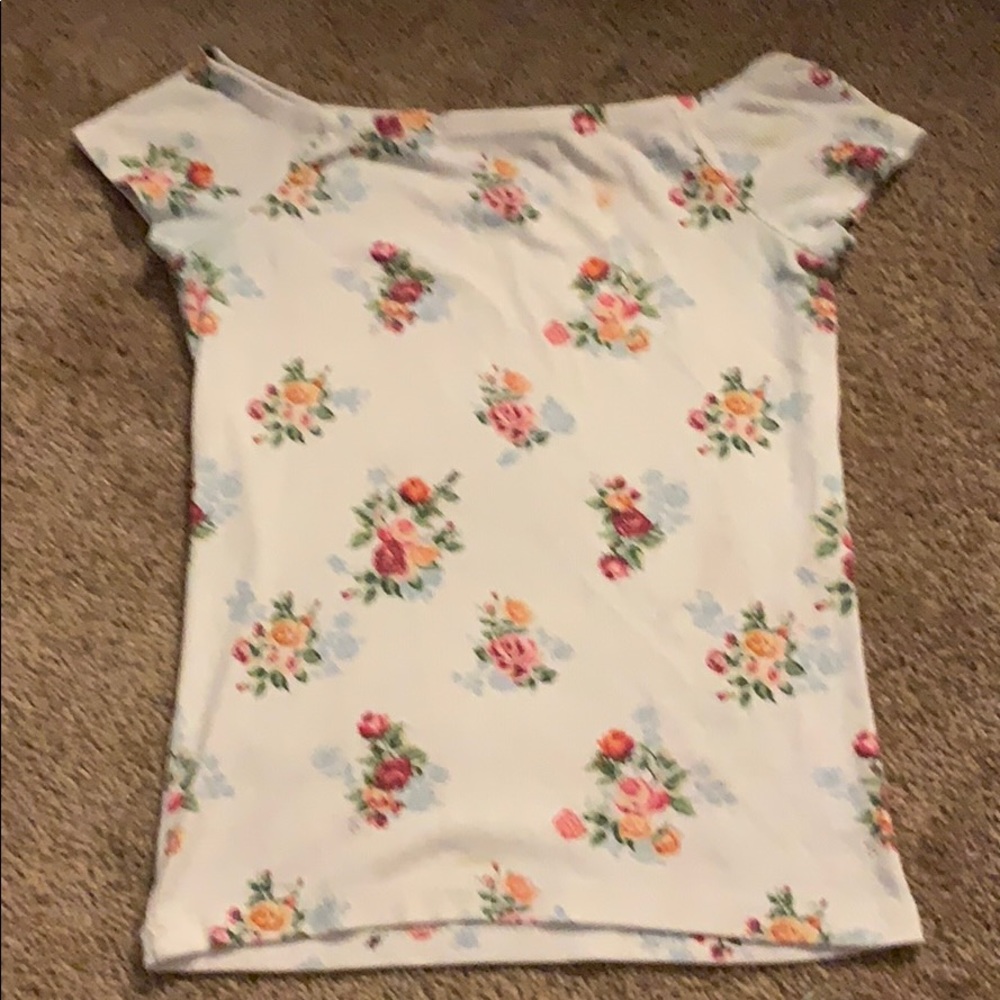 Polly & esther off the shoulder shirt  worn once